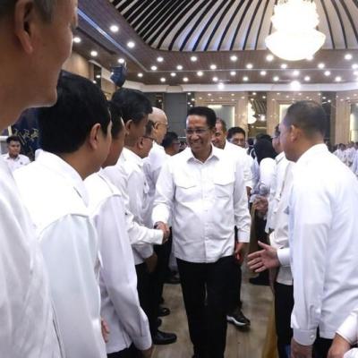 Halal Bihalal Keluarga Besar Kementerian Hukum